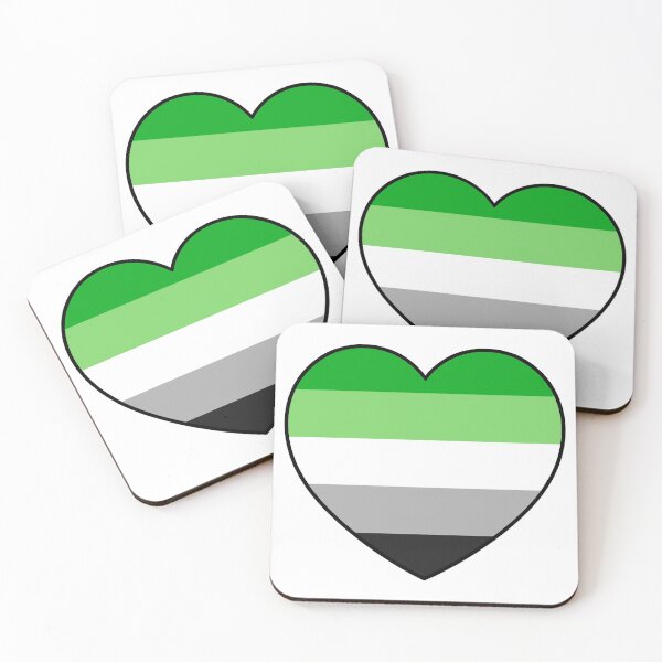Item preview, aro pride heart designed and sold by trashgoblinart.