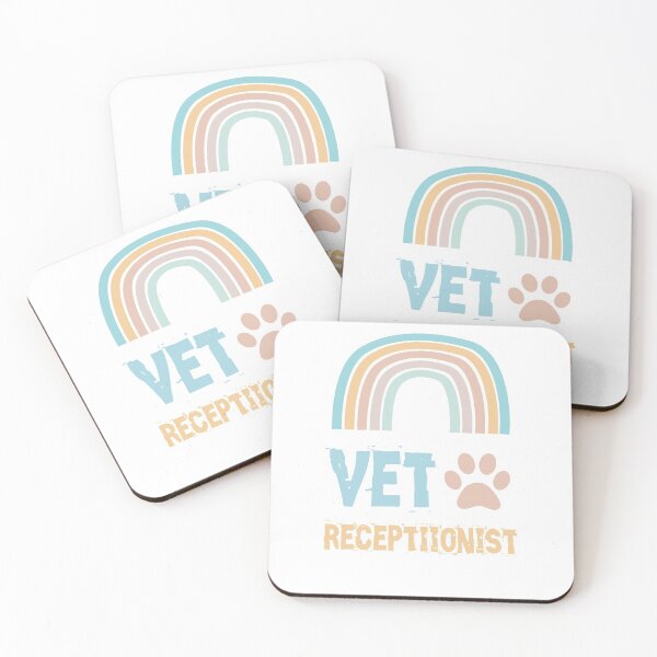 Item preview, Rainbow Vet Receptionist-Veterinary Receptionist designed and sold by MiloHarris.