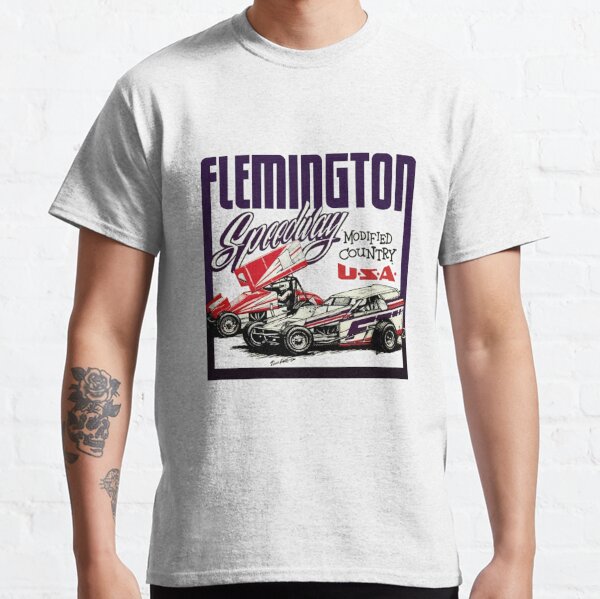 Flemington Speedway Retro Design Classic T-Shirt