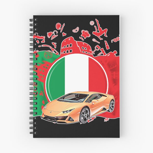 Item preview, Lamborghini aventador Italia flag designed and sold by nicodrt.