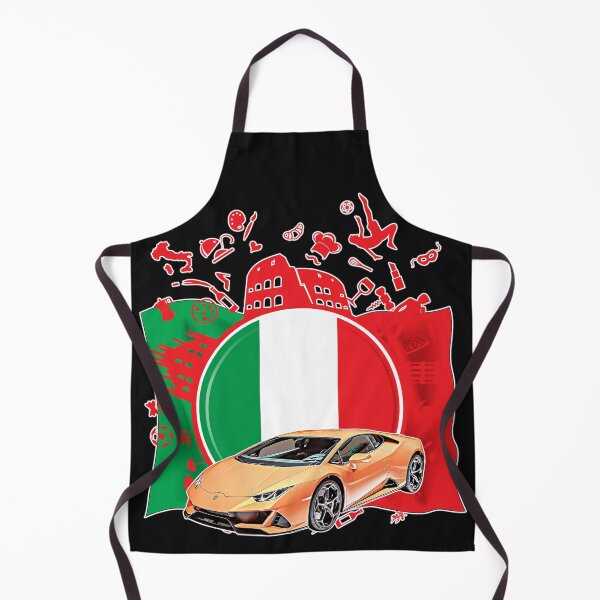 Item preview, Lamborghini aventador Italia flag designed and sold by nicodrt.