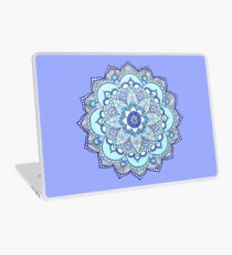 Blue mandala Laptop Skin