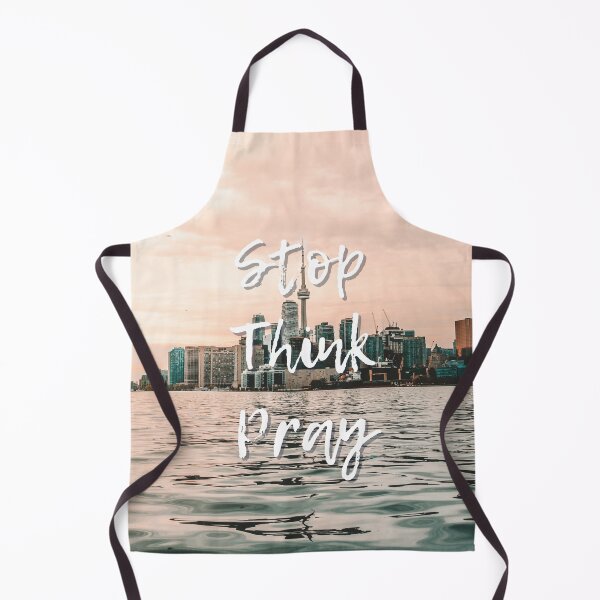 Item preview, Cityscape Across the Water | Stop, Think, & Pray designed and sold by AdoptKM.
