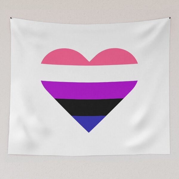 Item preview, Genderfluid Pride Heart designed and sold by sammi-ts.