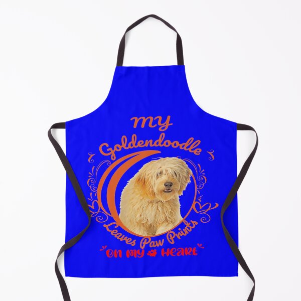 Item preview, Goldendoodle Dog Owner Paw Prints On My Heart Design designed and sold by fantasticdesign.