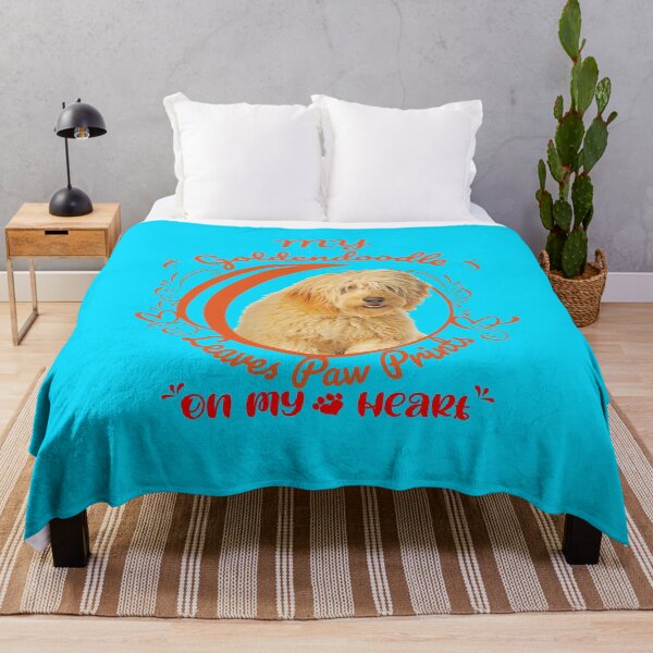 Item preview, Goldendoodle Dog Owner Paw Prints On My Heart Design designed and sold by fantasticdesign.