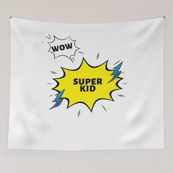 Item preview, Super Kid| Wow| Comic Book designed and sold by LoveGen.