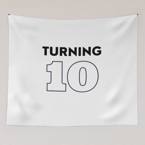 Item preview, Turning 10 10th Birthday 10 years old designed and sold by uranus-art.