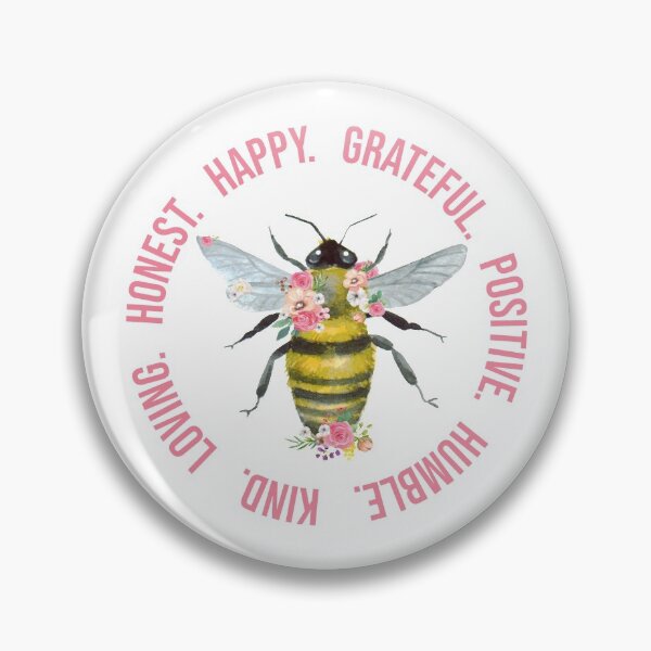 Item preview, Always Be Humble And Kind | Bees pun designed and sold by Petra Becker.