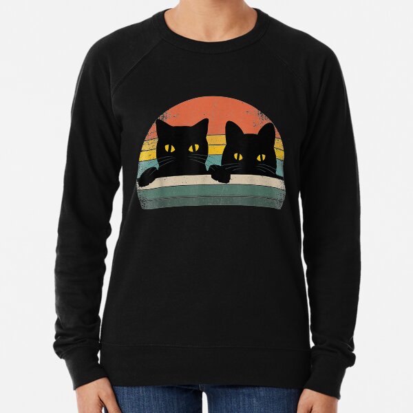 Mens Ladies T Shirt Or Hoodie Sweatshirt Keep Calm /& Love Black Cats 2 Colours