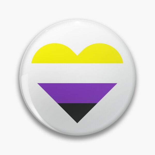 Item preview, Non-Binary Pride Heart designed and sold by sammi-ts.