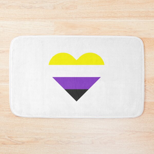 Item preview, Non-Binary Pride Heart designed and sold by sammi-ts.