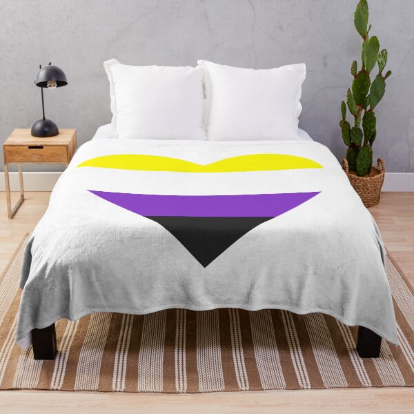 Item preview, Non-Binary Pride Heart designed and sold by sammi-ts.