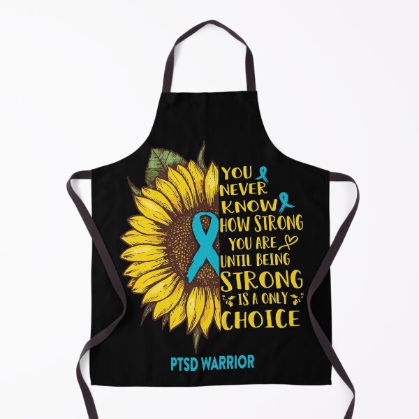 Item preview, PTSD Warrior You Never Know How Strong You Are Sunflower Lover Gifts designed and sold by radianen.