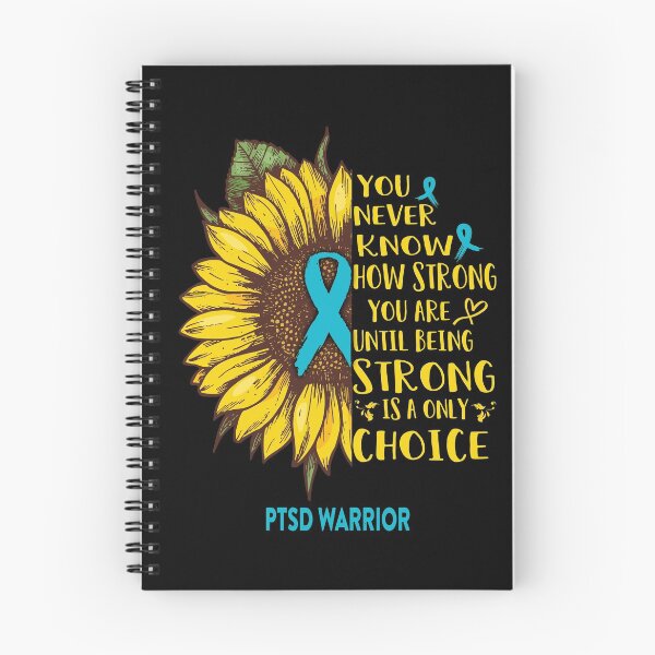 Item preview, PTSD Warrior You Never Know How Strong You Are Sunflower Lover Gifts designed and sold by radianen.