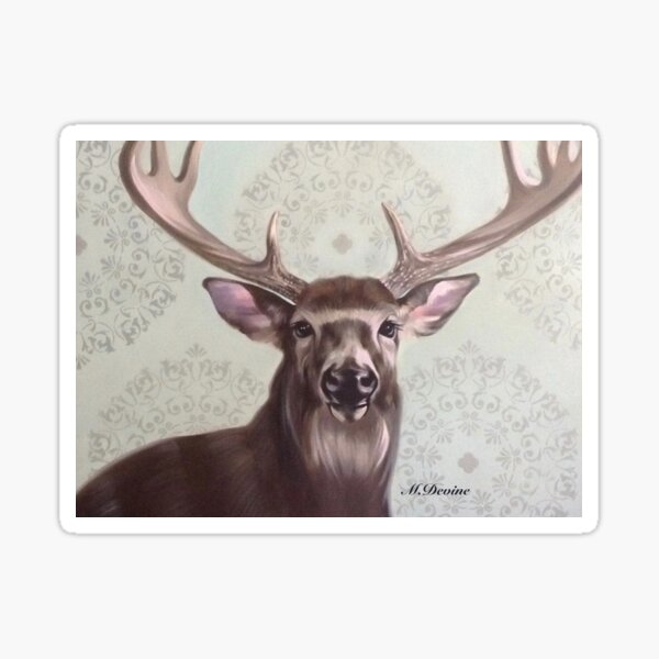 Buck Sticker