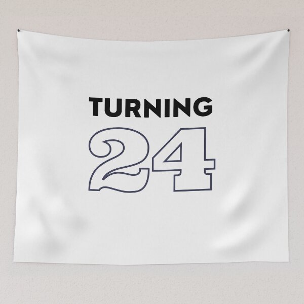 Item preview, Turning 24, 24th Birthday 24 years old designed and sold by uranus-art.