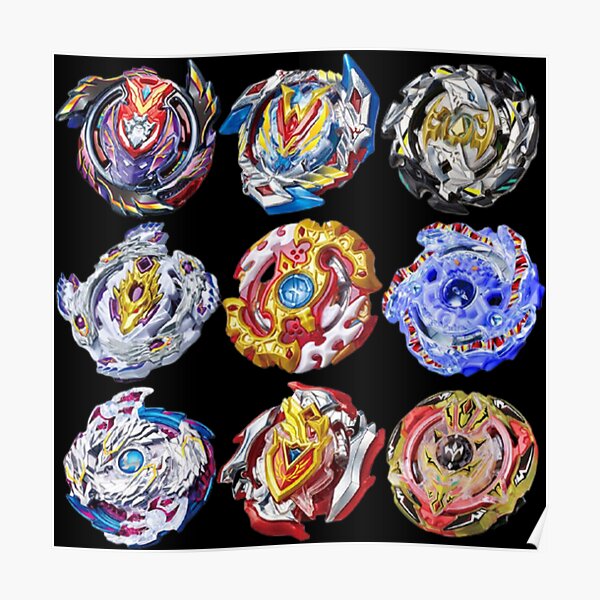 Posters Sur Le Theme Beyblade Redbubble