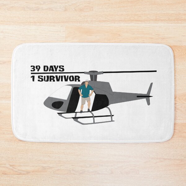 Item preview, Jeff Probst Helicopter Cartoon designed and sold by katietedesco.