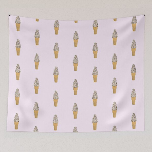 Item preview, Vanilla Ice Cream Cone with Sprinkles designed and sold by ensdraws.