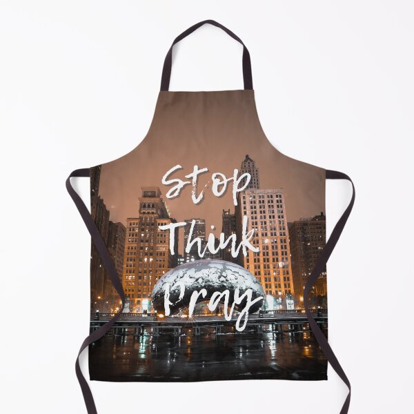 Item preview, The Bean at Sunset | Stop, Think, & Pray designed and sold by AdoptKM.