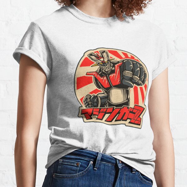 Retro Anime Robot T-Shirts for Sale