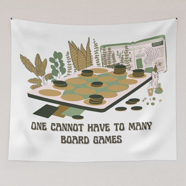 Item preview, One Cannot Have Not To Many Board Games - Tabletop Gamer designed and sold by Koiboi11.