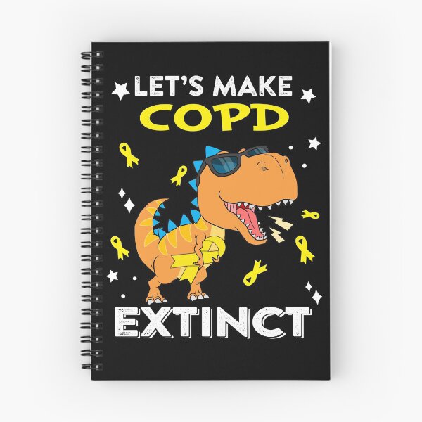 Item preview, Let's Make COPD Extinct COPD Warrior Gift designed and sold by Sabfit.