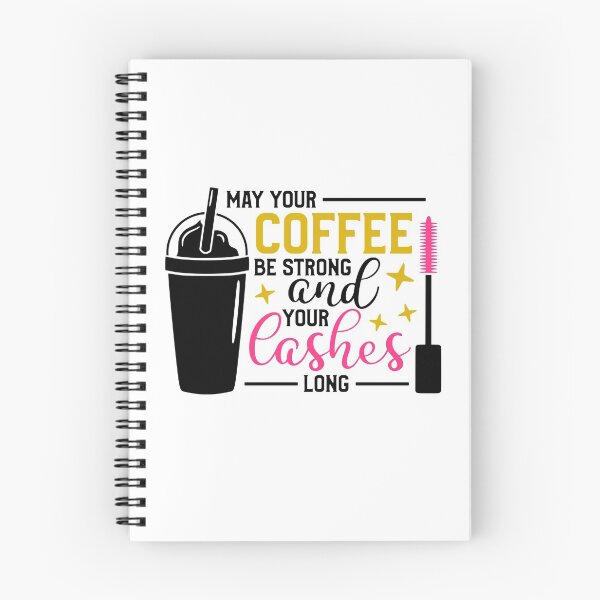 Item preview, Strong Coffee and Long Lashes designed and sold by StellaLily.