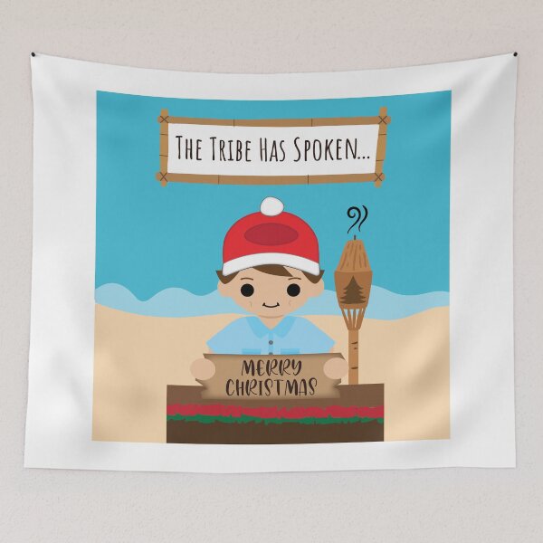 Item preview, Holiday Cartoon Jeff Probst  designed and sold by katietedesco.
