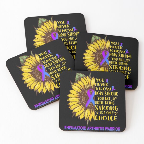 Item preview, Rheumatoid Arthritis Warrior You Never Know How Strong You Are Sunflower Lover Gifts designed and sold by radianen.