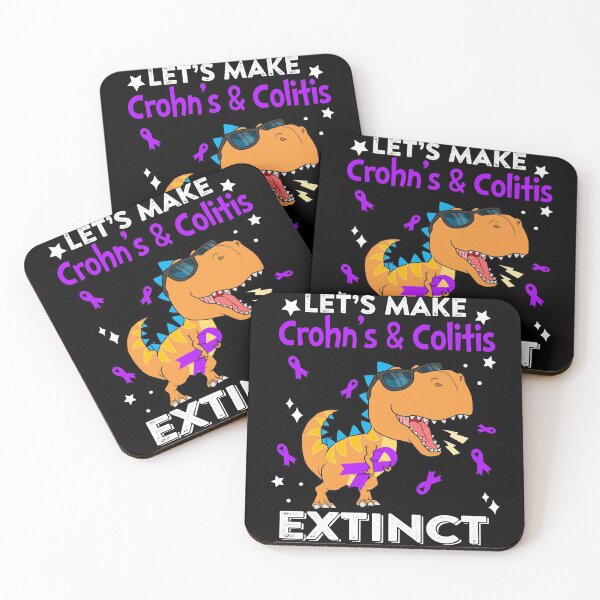 Item preview, Let's Make Crohn's & Colitis Extinct Crohn's & Colitis Warrior Gift designed and sold by Sabfit.