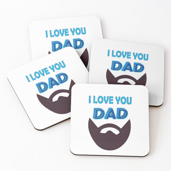Item preview, I LOVE YOU DAD | HAPPY FATHER'S DAY designed and sold by BOULMKAN.