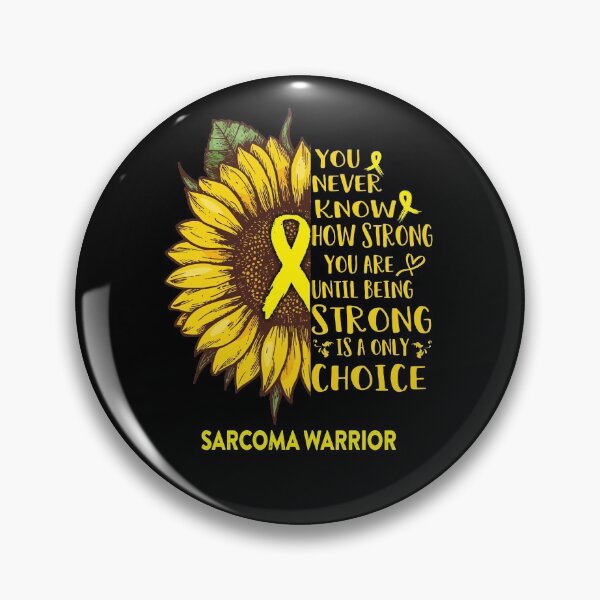 Item preview, Sarcoma Warrior You Never Know How Strong You Are Sunflower Lover Gifts designed and sold by radianen.