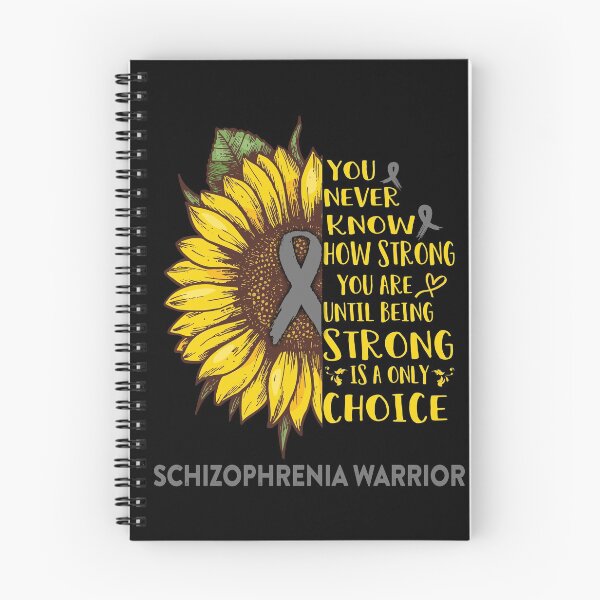 Item preview, Schizophrenia Warrior You Never Know How Strong You Are Sunflower Lover Gifts designed and sold by radianen.