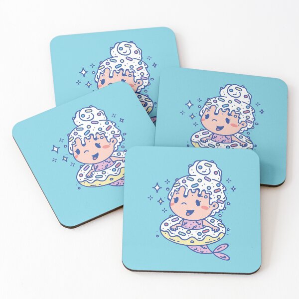 Item preview, Donut Mermaid designed and sold by SPIRIMAL.