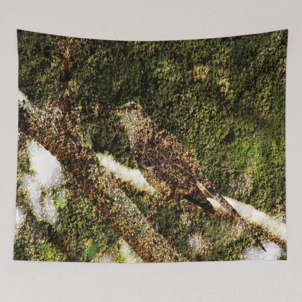 Item preview, Camouflaged mockingbird  designed and sold by PipsqueakEarth.