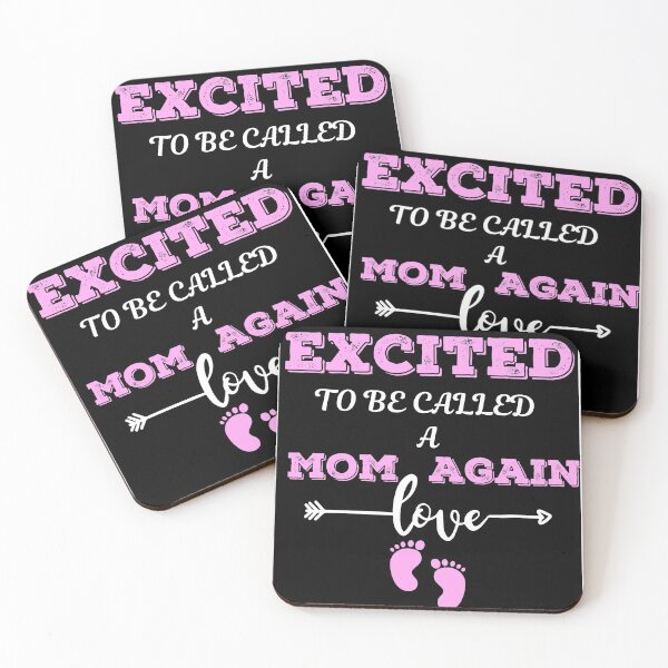 Item preview, Excited To Be Called A Mom Again designed and sold by StoneColdMovies.
