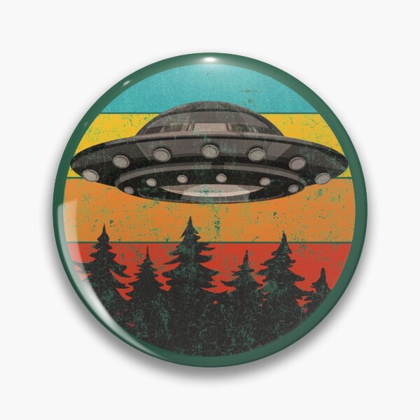 Item preview, Retro UFO Flying Saucer designed and sold by vladocar.