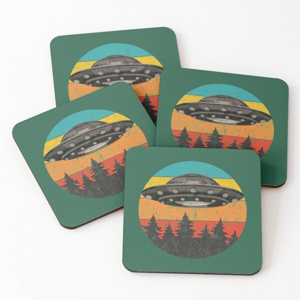Item preview, Retro UFO Flying Saucer designed and sold by vladocar.