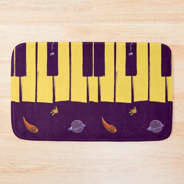 Item preview, Cosmic Music Art, Galaxy Piano Astronauts, Suitable For Kids designed and sold by SpiralStairShop.