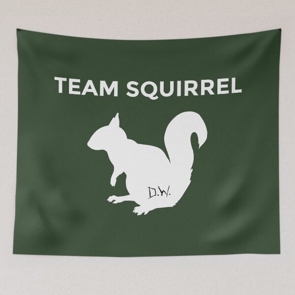 Item preview, team squirrel - white designed and sold by lexicolor.