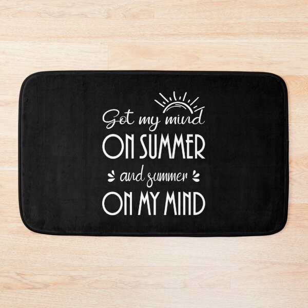 Item preview, got my mind on summer and summer on my mind, Funny summer time tee, Last Day School Teacher Student Gift designed and sold by Theobsessed01.