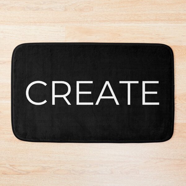 Item preview, Create word Minimal Simple Text Design - white Font  designed and sold by BE The Oracle.