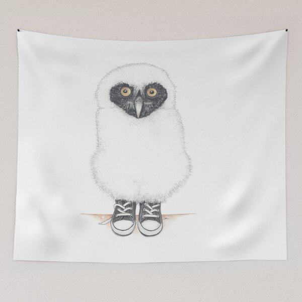 Item preview, Spectacled Owl in Low Tops designed and sold by JimsBirds.
