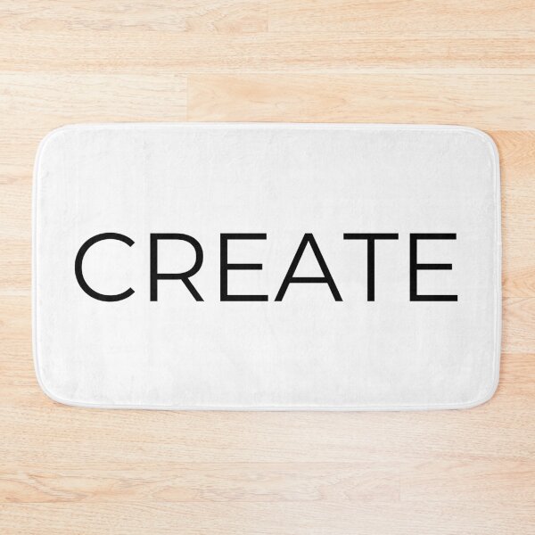 Item preview, Create word Minimal Simple Text Design - Black Font  designed and sold by BE The Oracle.