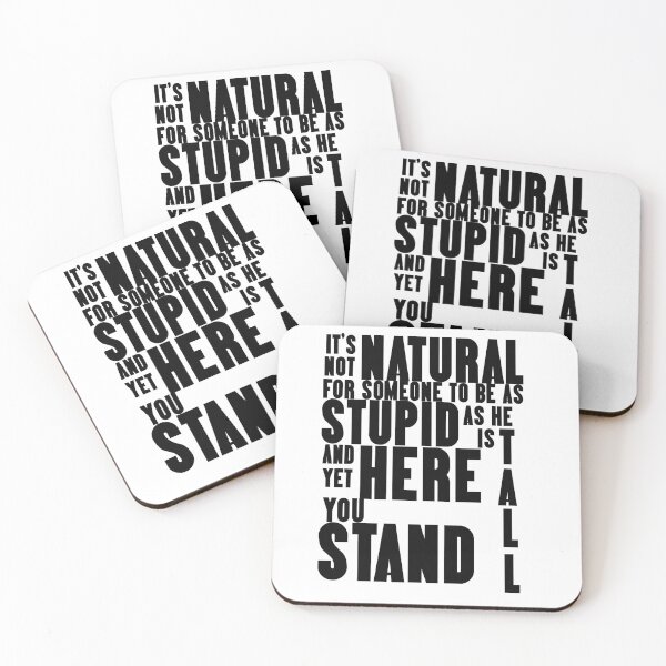 Item preview, Six of Crows-Inspired "As Stupid As He Is Tall" designed and sold by mulberrydragon.