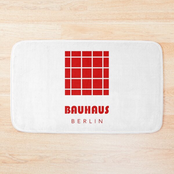 Item preview, Bauhaus - Retro / Art Deco architecture discipline from Berlin, Germany - Available in posters, etc - Red Box - White designed and sold by crazycollective.