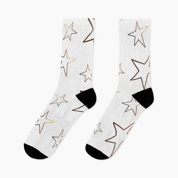 Item preview, Gold Metallic Asymmetric Stars   designed and sold by StellaLily.