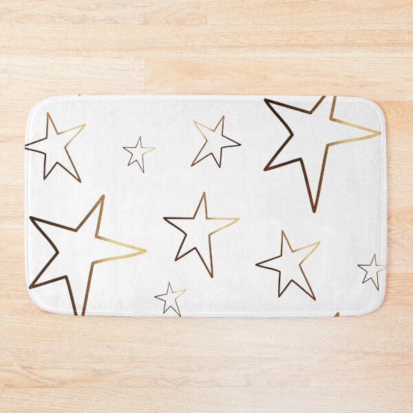 Item preview, Gold Metallic Asymmetric Stars   designed and sold by StellaLily.